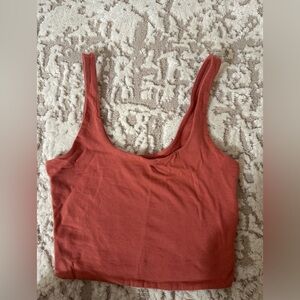 NWOT Red/Pink Aeropostale Cropped Tank Top
